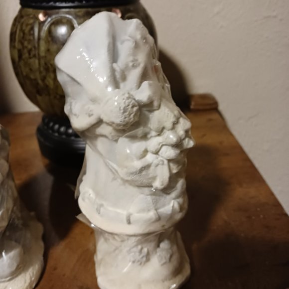 Vintage Joelson Industries, Resin Bobble Santa and Snowman - Picture 6 of 13